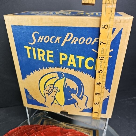 Collector Alert Shock Proof Tire Patch Kit No 4 National Rubber Toronto Ontario - Picture 8 of 11